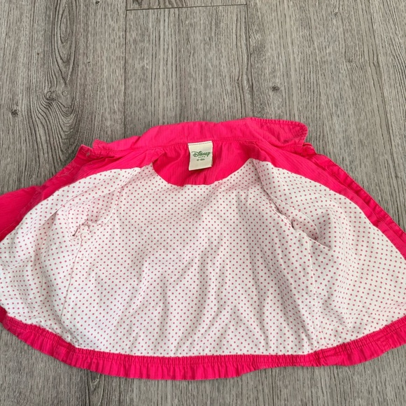 Disney Winnie the Pooh baby girls' coat jacket bright pink size 12-18 month - Picture 7 of 7